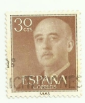 Stamps Spain -  General Franco-1147