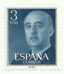 Stamps Spain -  General Franco-1159