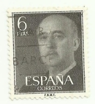 Stamps Spain -  General Franco-1161