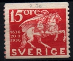 Stamps Sweden -  III aniversario