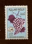 Stamps Morocco -  Racimo de uvas