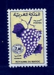 Stamps Morocco -  Racimo de uvas