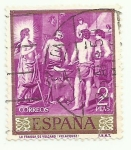 Stamps Spain -  Diego Velazquez La fragua de Vulcano 1246