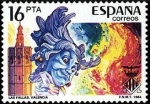 Stamps : Europe : Spain :  ESPAÑA 1984 2745 Sello Nuevo Fiestas Populares Españolas Fallas Valencia Yvert2358 Scott2364