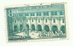 Stamps Spain -  Real Monasterio de Samos 1322
