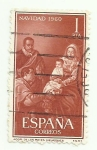 Stamps Spain -  Navidad 60 - 1325