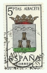 Stamps Spain -  Escudos Albacete 1407