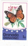 Stamps Grenada -  Mariposa