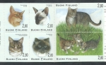 Stamps : Europe : Ireland :  Gatos Domesticos