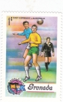 Stamps Grenada -  COPA DEL MUNDO FUTBOL MUNICH'74