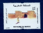 Stamps Morocco -  Marruecos Oriental visto por los niños