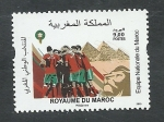 Stamps Morocco -  Equipo Nacional de Marruecos