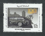 Sellos de Africa - Marruecos -  100 Años transporte por carretera
