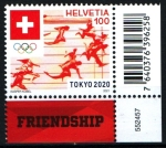 Stamps Switzerland -  TOKIO'20