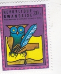 Stamps Rwanda -  ANIVERSARIO UNIVERSIDAD