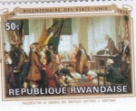 Stamps : Africa : Rwanda :  BICENTENARIO DE LOS ESTADOS UNIDOS