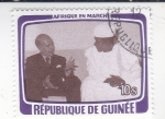 Stamps Guinea -  Africa en marcha 