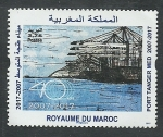 Stamps Morocco -  Puerto TANGER  MED