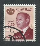 Stamps Morocco -  HASSAN   II