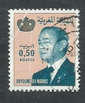 Stamps Morocco -  HASSAN   II