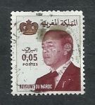 Stamps : Africa : Morocco :  HASSAN   II