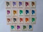 Stamps : Asia : Indonesia :  Kusno Sosrodihardjo (1901-1970)- Primer Presidente (1945/67)-Conocido como SUARNO.