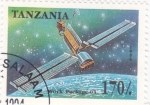 Stamps : Africa : Tanzania :  SATÉLITE