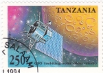 Stamps : Africa : Tanzania :  SATELITE
