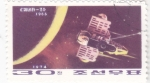 Stamps North Korea -  SATELITE
