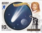 Sellos de Asia - Corea del norte -  Cometa Halley