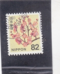 Stamps Japan -  FLORES-