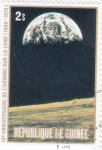 Stamps Guinea -  10º aniversario del hombre en la Luna