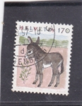 Stamps Switzerland -  borrico