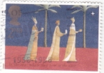 Stamps United Kingdom -  Reyes magos