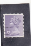 Stamps United Kingdom -  iSABEL II