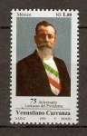 Stamps Mexico -  VENUSTIANO  CARRANZA