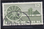 Stamps Denmark -  Herramienta agrícola 
