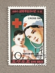 Stamps North Korea -  Cruz Roja de Corea del Norte