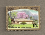 Stamps North Korea -  Cumpleaños de Kim Il Sung