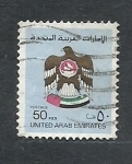 Stamps United Arab Emirates -  Escudo de Armas