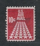 Stamps United States -  Bandera