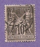 Stamps France -  INTERCAMBIO