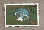 Stamps : Asia : Azerbaijan :  Medusa