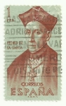 Stamps Spain -  Pedro de la Gasca 1547