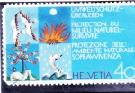 Stamps Switzerland -  PROTECCIÓN DE LA NATURALEZA 