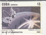 Stamps Cuba -  día de la cosmonáutica