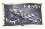 Stamps Spain -  Superconstellation 1170