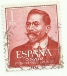Stamps Spain -  Juan Vazquez de Mella 1351
