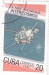 sello : America : Cuba : XX Aniv.programa Intercosmos