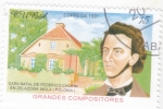 Stamps Cuba -  CASA NATAL DE FEDERICO CHOPÍN 